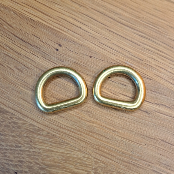 Marc Jacobs brass D-rings | Spare/replacement/repair/rehab parts 🛠️ - Picture 1 of 8